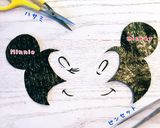 ミッキー＆ミニーのバレンタイン➸キャラ弁作り方1写真