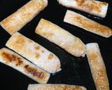 魚肉ソーセージで！女の焼肉サンド作り方5写真