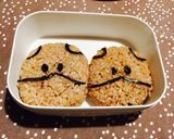 簡単！キャラ弁！ガンダムのハロ(^^)作り方2写真