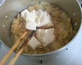 簡単!ヘルシー白菜とたけのこ豆腐の和風煮作り方5写真