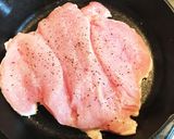 スキレットで！明太子チーズチキンソテー作り方2写真