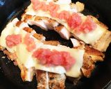 スキレットで！明太子チーズチキンソテー作り方5写真