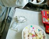 小学生が作る簡単マショマロバレンタイン作り方1写真