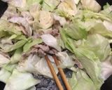 イカとキャベツの醤油バター炒め作り方1写真