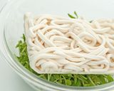 5分で完成! 豆苗のカルボナーラうどん作り方4写真