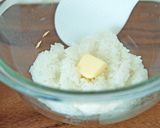ごはんに混ぜるだけ！豆苗バターライス作り方3写真