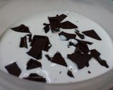 粉茶でバレンタイン和風チョコアイス作り方1写真