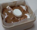 粉茶でバレンタイン和風チョコアイス作り方3写真