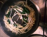 クリームパスタの長いもナメコすぱ作り方3写真