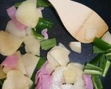 じゃがいもとピーマンとベーコンの醤油炒め作り方3写真