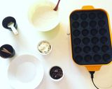 2歳！餅チョコ入りもちもちベビーカステラ作り方3写真