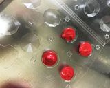 材料2つ♪ルビーみたいなボンボンショコラ作り方4写真