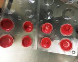 材料2つ♪ルビーみたいなボンボンショコラ作り方5写真