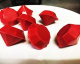 材料2つ♪ルビーみたいなボンボンショコラ作り方8写真
