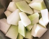 大根と豚バラのこってり〜煮★作り方1写真