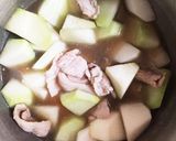 大根と豚バラのこってり〜煮★作り方5写真