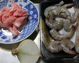 刻みしょうがのみそ漬けが隠し味、エビ焼売作り方1写真