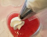 バレンタイン✾簡単♪ハートの苺ムース作り方13写真