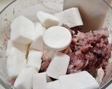 塩トマトde烏賊ゲソ花焼売風～♪作り方2写真