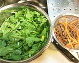 簡単!豆腐抜き片手鍋で、とろける白和え作り方1写真