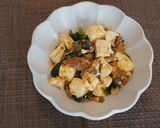 管理栄養士＊さば味噌缶で麻婆豆腐作り方5写真