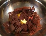 マカダミアナッツのチョコレートブラウニー作り方1写真