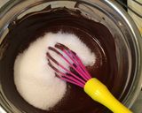 マカダミアナッツのチョコレートブラウニー作り方3写真