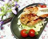 手羽先に入った♡ケチャップハンバーグ♡作り方5写真