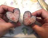 バレンタインに♡ハート♡巻き寿司作り方12写真