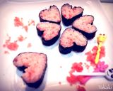 バレンタインに♡ハート♡巻き寿司作り方14写真