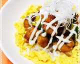 超絶簡単♡鶏の照り玉丼〜アボカド入り〜作り方13写真