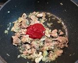 豚小間の簡単パスタ作り方5写真