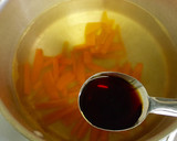簡単♬ほうれん草・にんじん・卵のお吸い物作り方3写真