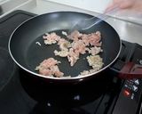 甘辛そぼろレンコンご飯作り方3写真