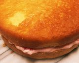 春巻きフラワーver.苺のショートケーキ作り方5写真