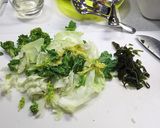 バーニャカウダ風味の春野菜のパスタ作り方1写真
