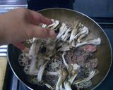 牛レンコンまいたけの甘辛炒め作り方5写真
