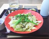 バーニャカウダ風味の春野菜のパスタ作り方10写真