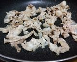 青菜(小松菜)と豚肉のふわ卵炒め作り方3写真