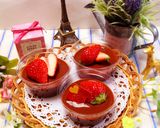 バレンタインに材料2つ♡チョコゼリー♪作り方5写真