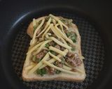納豆チーズ ホットサンド作り方2写真