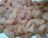 簡単! 鶏むね肉の もやし からしソース作り方1写真