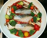 ＊簡単豪華！タラのトマトパッツァ＊作り方1写真
