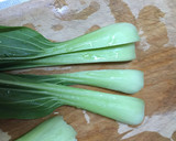 小イカとチンゲン菜のマヨ炒め作り方3写真