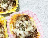 カレーの残りもので簡単♪お弁当グラタン♪作り方5写真