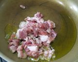 大根と水菜とえのき茸の冬野菜パスタ作り方2写真