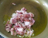 大根と水菜とえのき茸の冬野菜パスタ作り方2写真