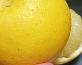初めに剥いておく文旦。作り方4写真