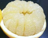初めに剥いておく文旦。作り方5写真