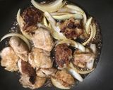 梅と甘辛だれが食欲誘う鶏照焼丼梅肉絡め作り方8写真